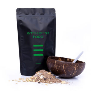 iKase Intelligent mash porridge inteligentni kase zdrava snidane svacina vecere jidlo super na cestu setri cas jablko skorice orisky vlocky kesu bio raw