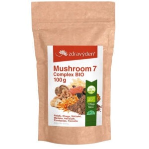 mushrooms complex BIO Reishi Chaga Shiitake Maitake Hericium Cordyceps Tremella